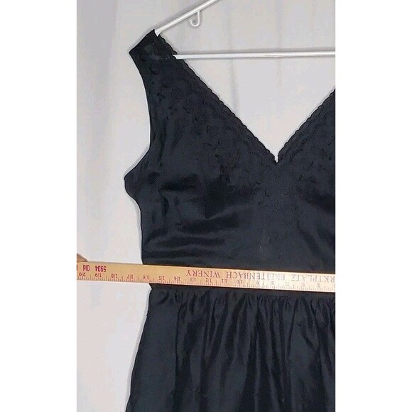 Jack Slote Crop Jumpsuit Large Black Embroidered Tie 60s 70s Vtg - Picture 11 of 13